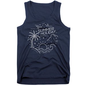 Summer Holiday Tropical Vacation Tank Top