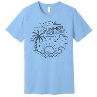 Summer Holiday Tropical Vacation Premium T-Shirt