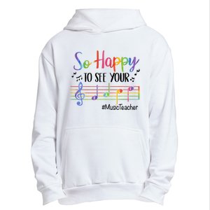 So Happy To See Your Face Music Teacher Urban Pullover Hoodie