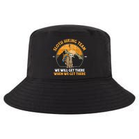 Sloth Hiking Tshirt, Sloth Hiking Team Tshirt TShirt Cool Comfort Performance Bucket Hat