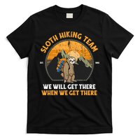 Sloth Hiking Tshirt, Sloth Hiking Team Tshirt TShirt T-Shirt