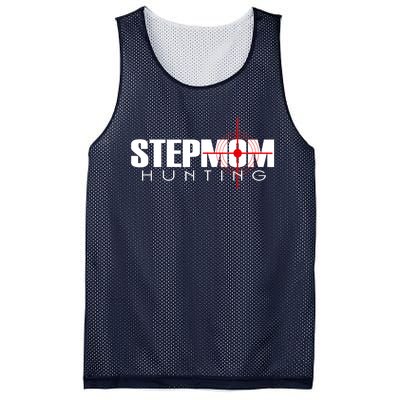 Stepmom Hunting Tee Stepmom Hunting Funny Saying Quote Mesh Reversible Basketball Jersey Tank