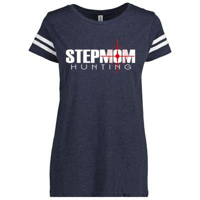 Stepmom Hunting Tee Stepmom Hunting Funny Saying Quote Enza Ladies Jersey Football T-Shirt