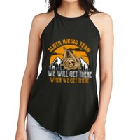 Sloth Hiking Team We Will Get There When We Get There Women's Perfect Tri Rocker Tank