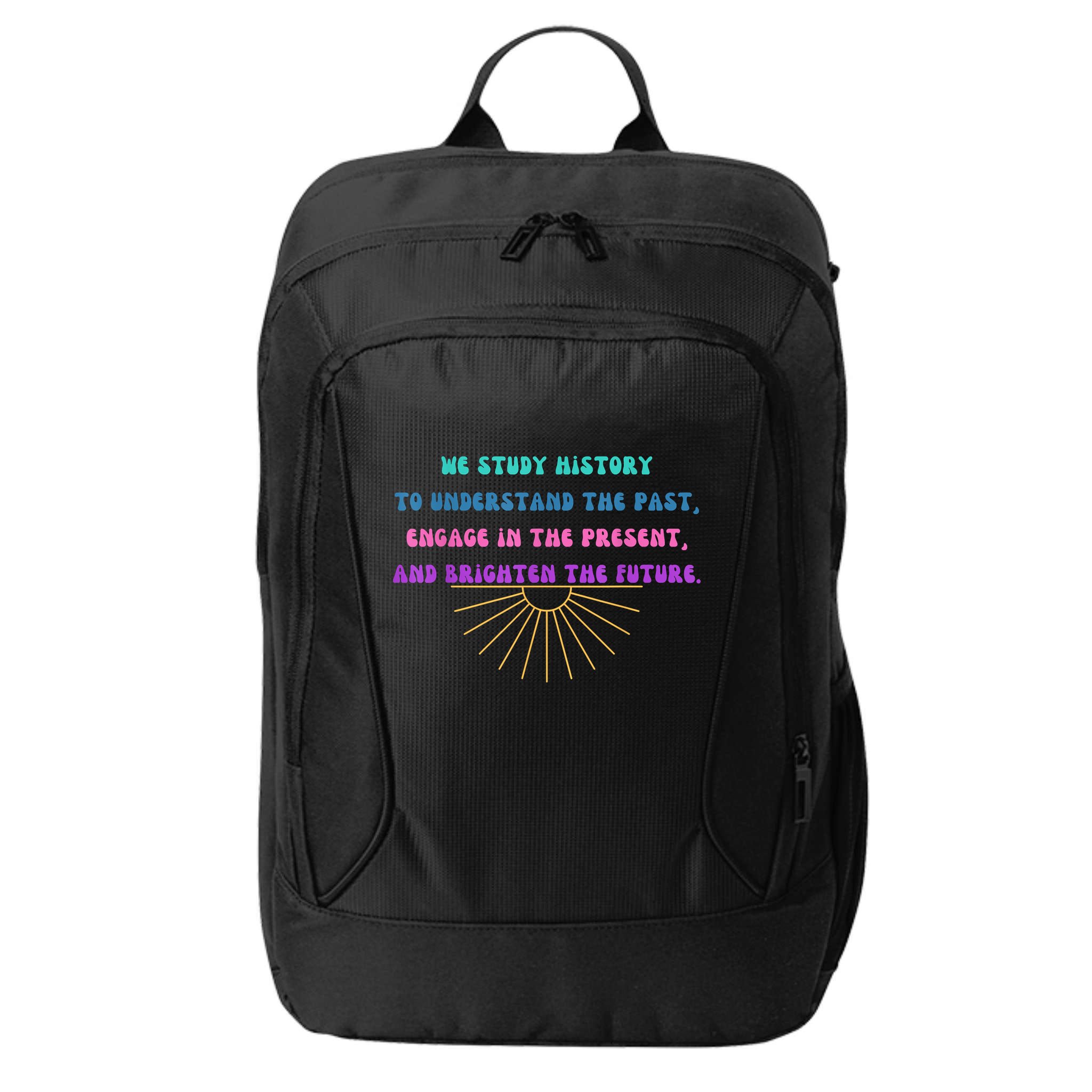 Study History Teach History City Backpack