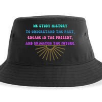 Study History Teach History Sustainable Bucket Hat