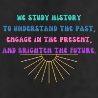 Study History Teach History Golf Towel