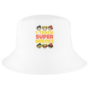 Super Hero Teacher I Teach Superheroes Cool Comfort Performance Bucket Hat