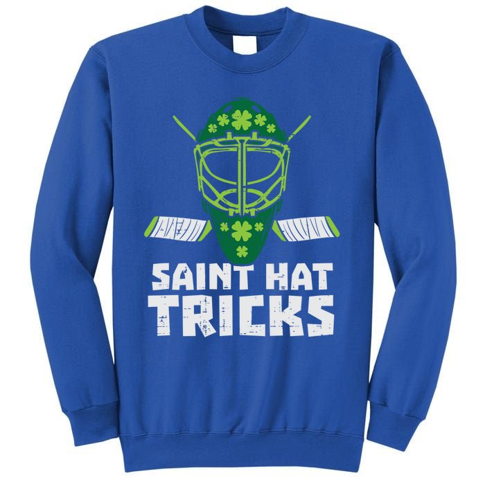 St Hat Tricks Funny St Patricks Day Ice Hockey Sport Gift Sweatshirt