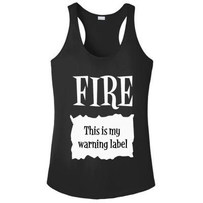 Spicy Halloween Taco Costume Ladies PosiCharge Competitor Racerback Tank