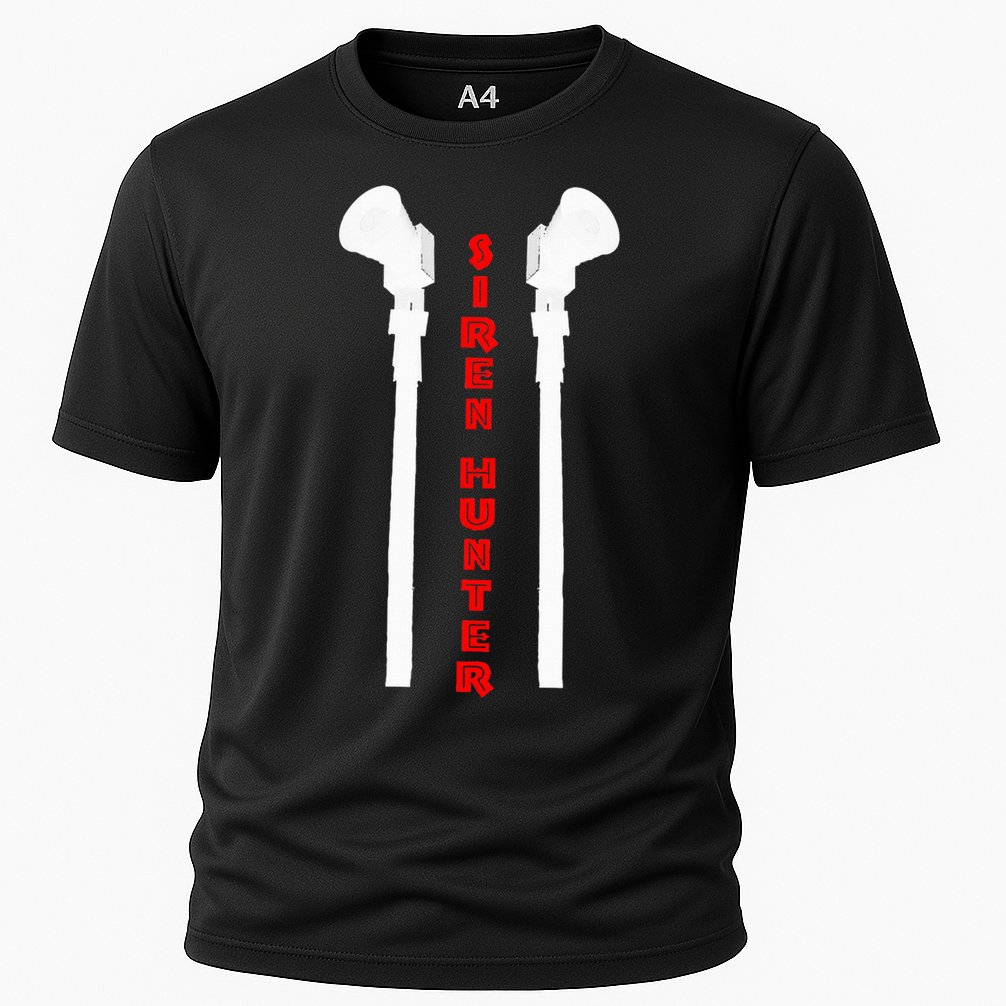 Siren Hunter ~ Tornado Siren Fan Cooling Performance Crew T-Shirt