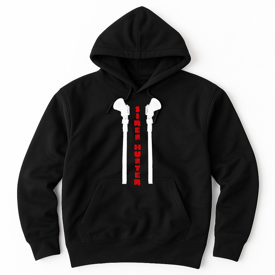 Siren Hunter ~ Tornado Siren Fan Hoodie