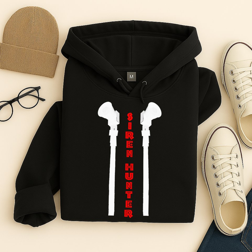 Siren Hunter ~ Tornado Siren Fan Hoodie