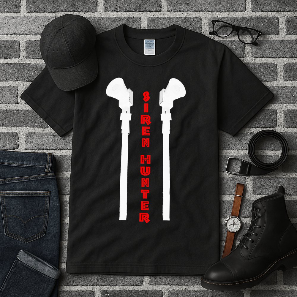 Siren Hunter ~ Tornado Siren Fan Tall T-Shirt
