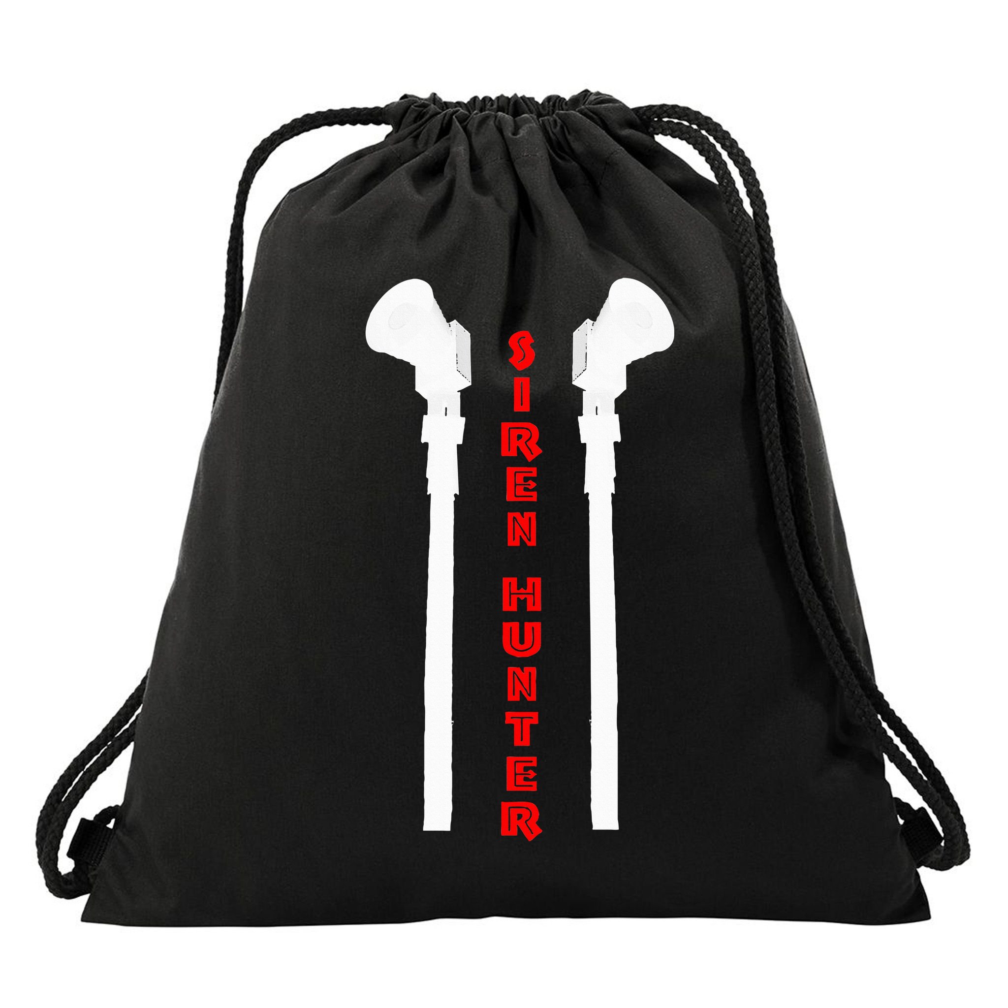 Siren Hunter ~ Tornado Siren Fan Drawstring Bag
