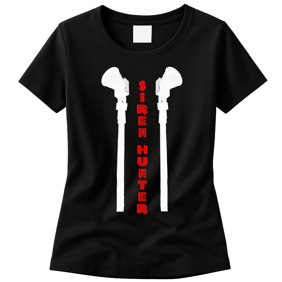 Siren Hunter ~ Tornado Siren Fan Womens T-Shirt
