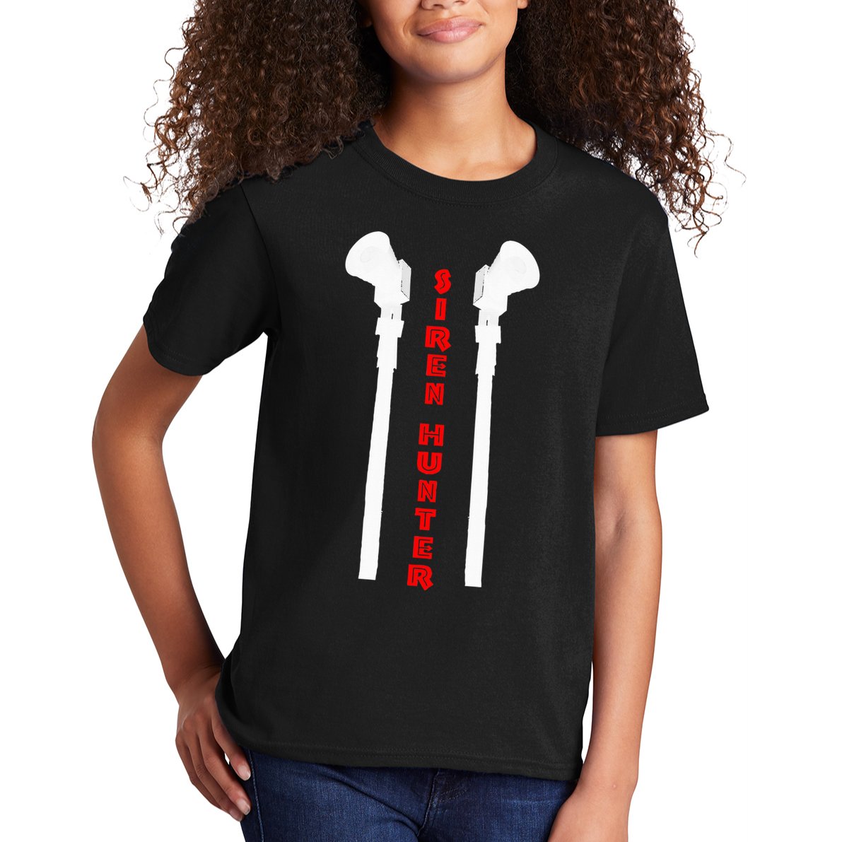 Siren Hunter ~ Tornado Siren Fan Kids T-Shirt