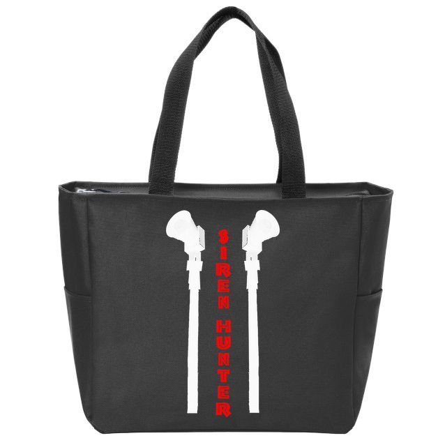 Siren Hunter ~ Tornado Siren Fan Zip Tote Bag