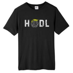 Sarcastic Hodl Trump Bitcoin Crypto Decentralize Donald Pump Tall Fusion ChromaSoft Performance T-Shirt