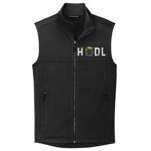 Sarcastic Hodl Trump Bitcoin Crypto Decentralize Donald Pump Collective Smooth Fleece Vest