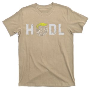 Sarcastic Hodl Trump Bitcoin Crypto Decentralize Donald Pump T-Shirt