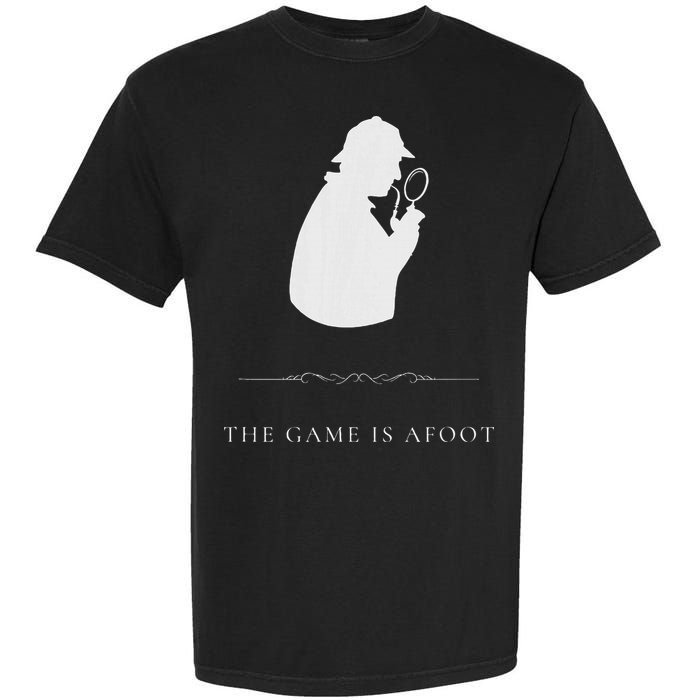 S.H.E.R.L.O.C.K H.O.L.M.E.S The Game Is Afoot Garment-Dyed Heavyweight T-Shirt