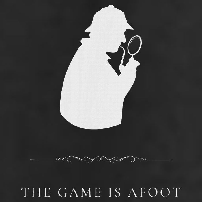 S.H.E.R.L.O.C.K H.O.L.M.E.S The Game Is Afoot Garment-Dyed Heavyweight T-Shirt