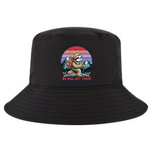 Sloth Hiking Team Hiking Gifts Funny Sloth Cool Comfort Performance Bucket Hat