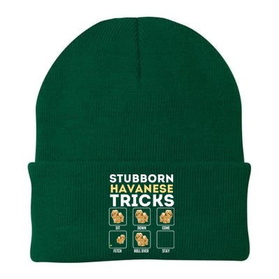 Stubborn Havanese Tricks Cuban Havaneser Havanezer Knit Cap Winter Beanie