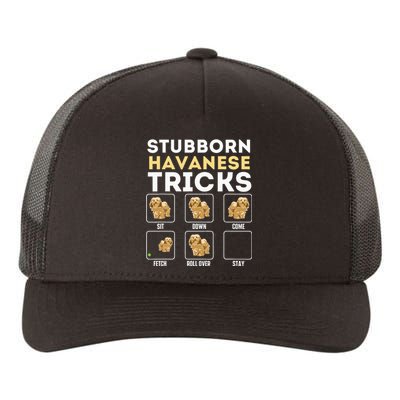 Stubborn Havanese Tricks Cuban Havaneser Havanezer Yupoong Adult 5-Panel Trucker Hat