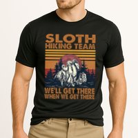 Sloth Hiking Team WeLl Get There When We Get There Performance Shirt