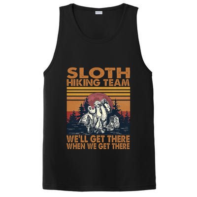 Sloth Hiking Team WeLl Get There When We Get There PosiCharge Competitor Tank