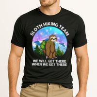 Sloth Hiking Team Funny Sloth Hiking Lover Cooling Performance Crew T-Shirt