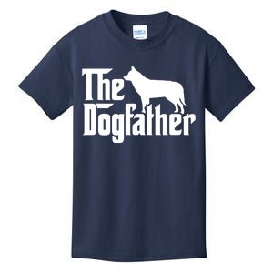 Siberian Husky The Dogfather Kids T-Shirt