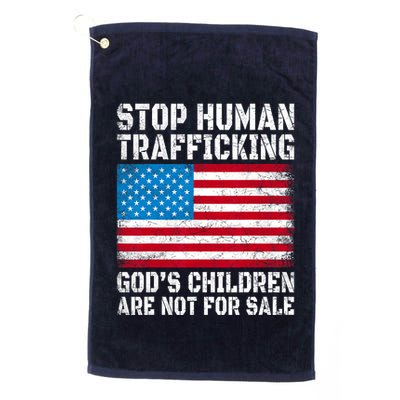 Stop Human Trafficking Gods Children Are Not For Sale Golf Towel