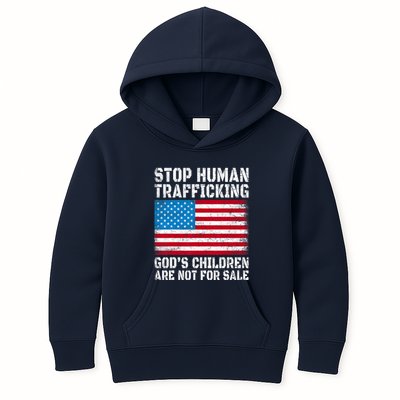 Stop Human Trafficking Gods Children Are Not For Sale Kids Hoodie