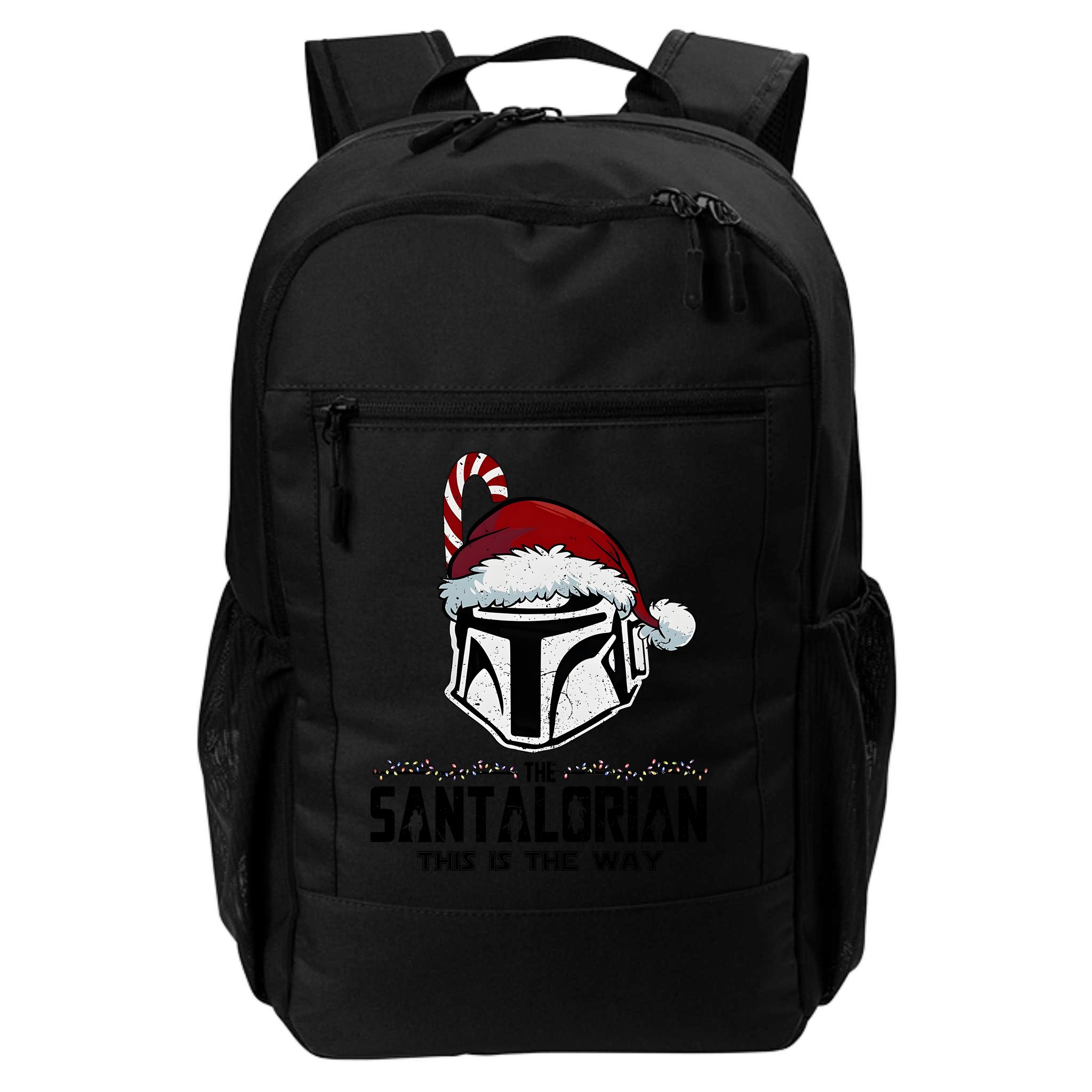 Santalorian Hunter This Is The Way Christmas Holiday Season Backpack