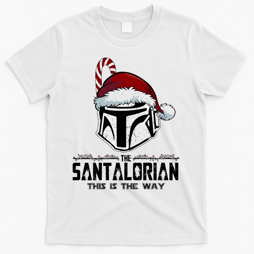Santalorian Hunter This Is The Way Christmas Holiday Season T-Shirt