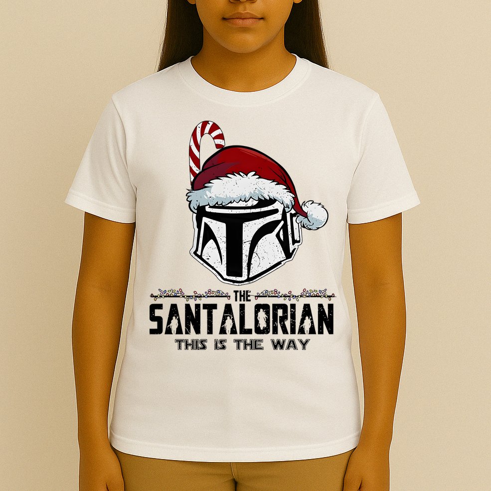 Santalorian Hunter This Is The Way Christmas Holiday Season T-Shirt