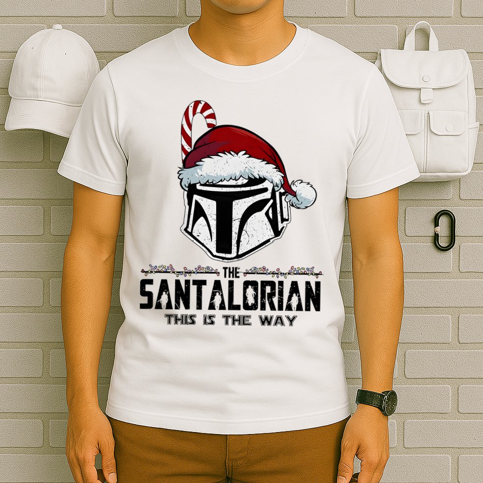 Santalorian Hunter This Is The Way Christmas Holiday Season T-Shirt