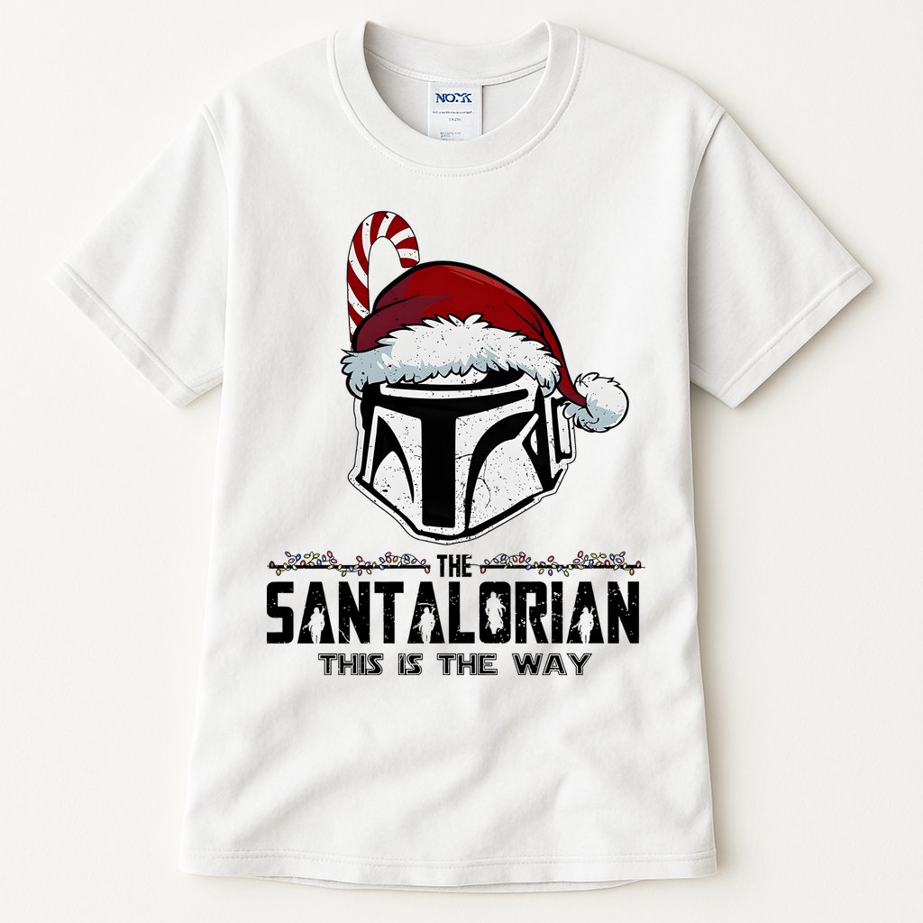 Santalorian Hunter This Is The Way Christmas Holiday Season Tall T-Shirt