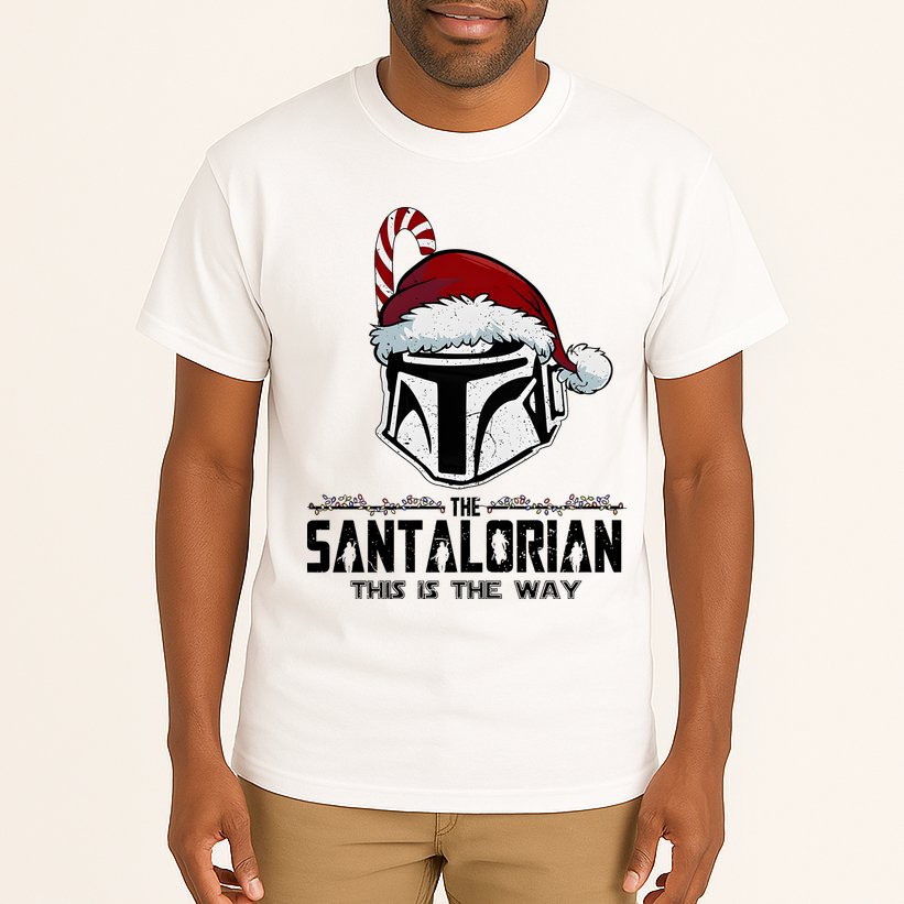 Santalorian Hunter This Is The Way Christmas Holiday Season Tall T-Shirt
