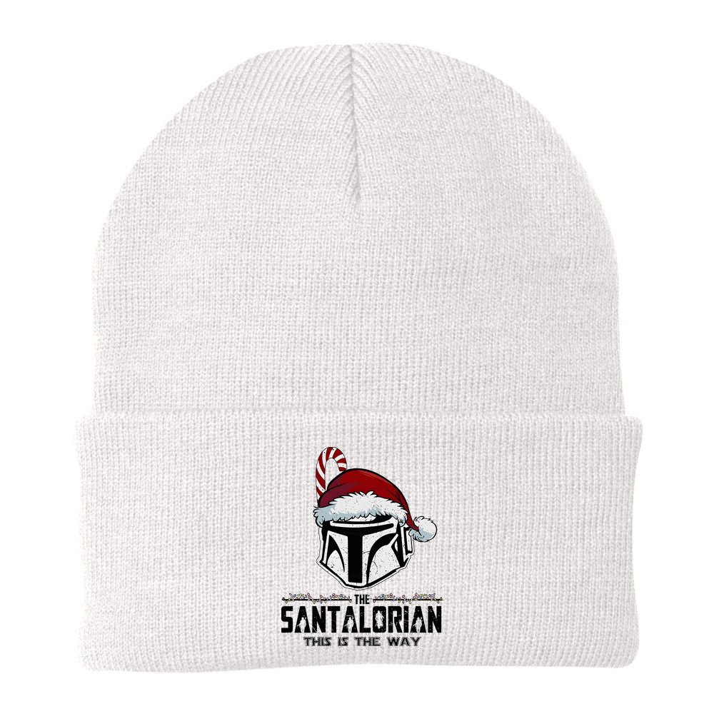 Santalorian Hunter This Is The Way Christmas Holiday Season Beanie