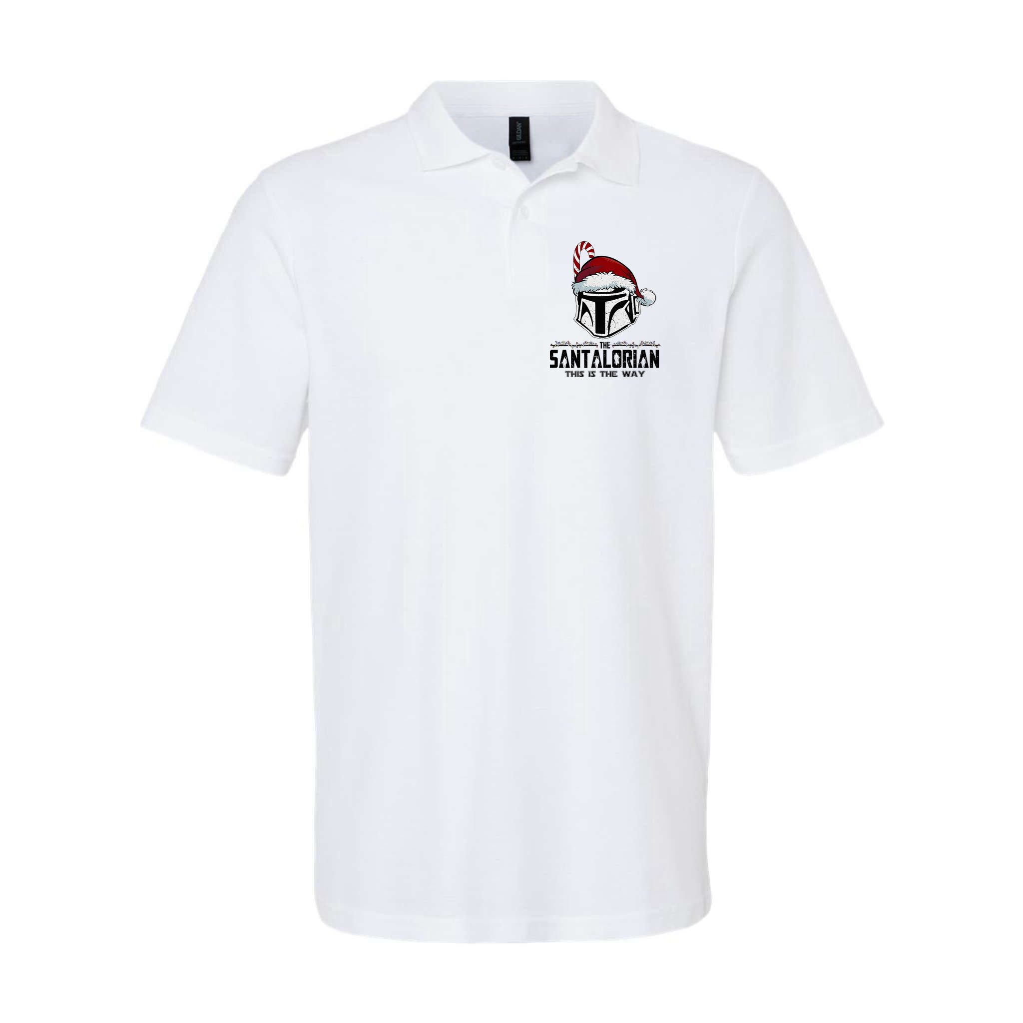 Santalorian Hunter This Is The Way Christmas Holiday Season Polo