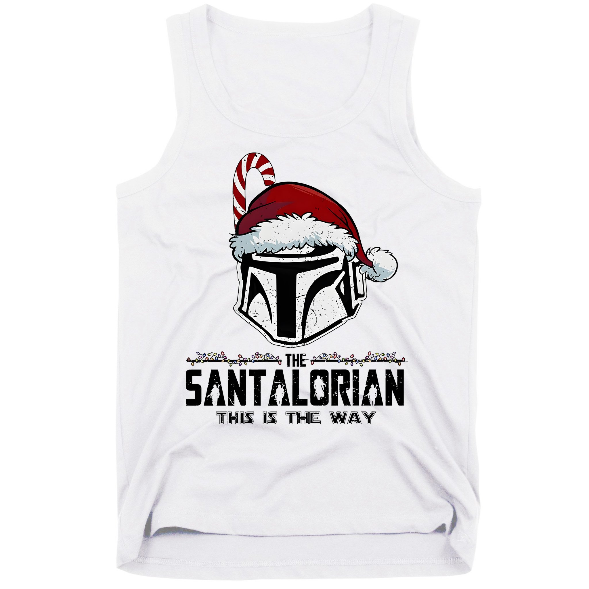 Santalorian Hunter This Is The Way Christmas Holiday Season Tank Top