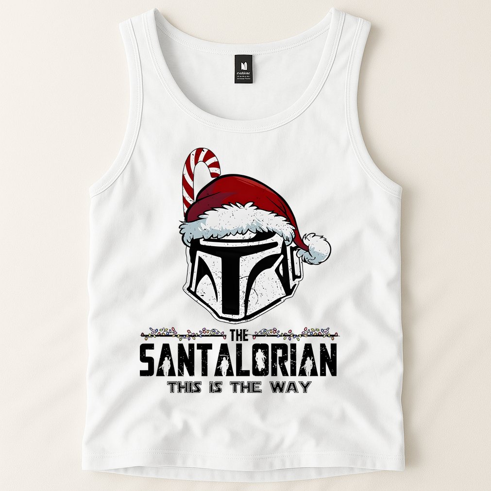 Santalorian Hunter This Is The Way Christmas Holiday Season Tank Top