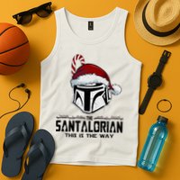Santalorian Hunter This Is The Way Christmas Holiday Season Tank Top