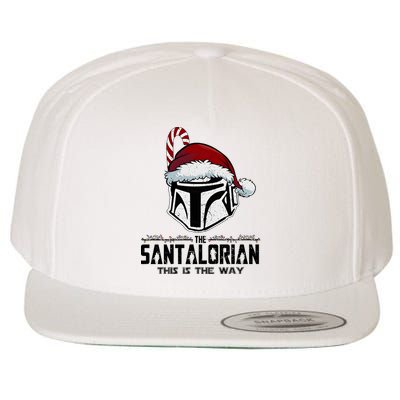 Santalorian Hunter This Is The Way Christmas Holiday Season Wool Snapback Cap
