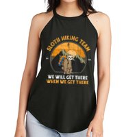 Sloth Hiking Team We Will Get There When We Get There Women's Perfect Tri Rocker Tank