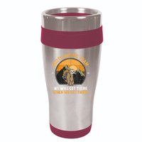 Sloth Hiking Team We Will Get There When We Get There 16oz Travel Tumbler